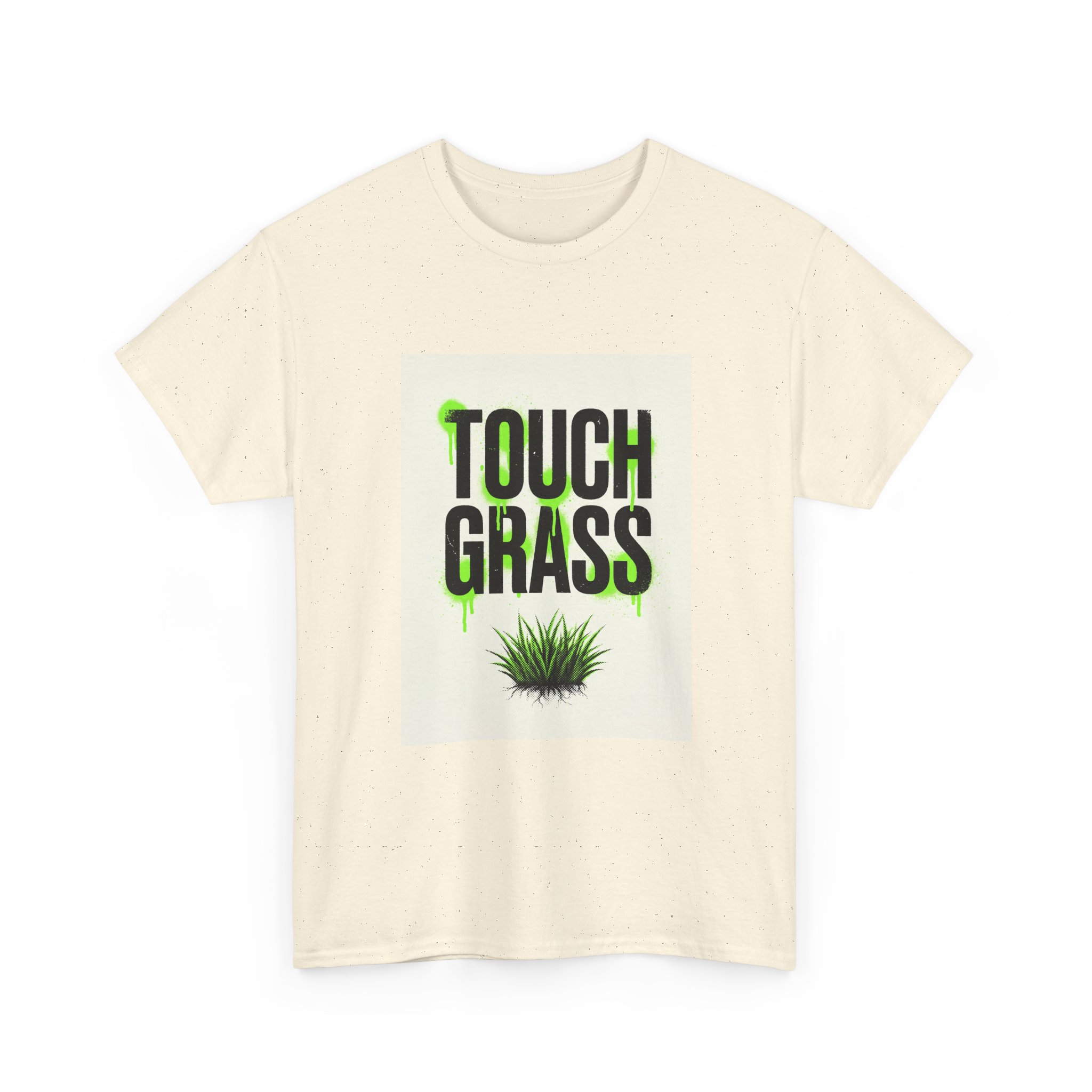 Touch Grass Tee — Funny Gen-Z Meme Ironic Streetwear Shirt - Image 19