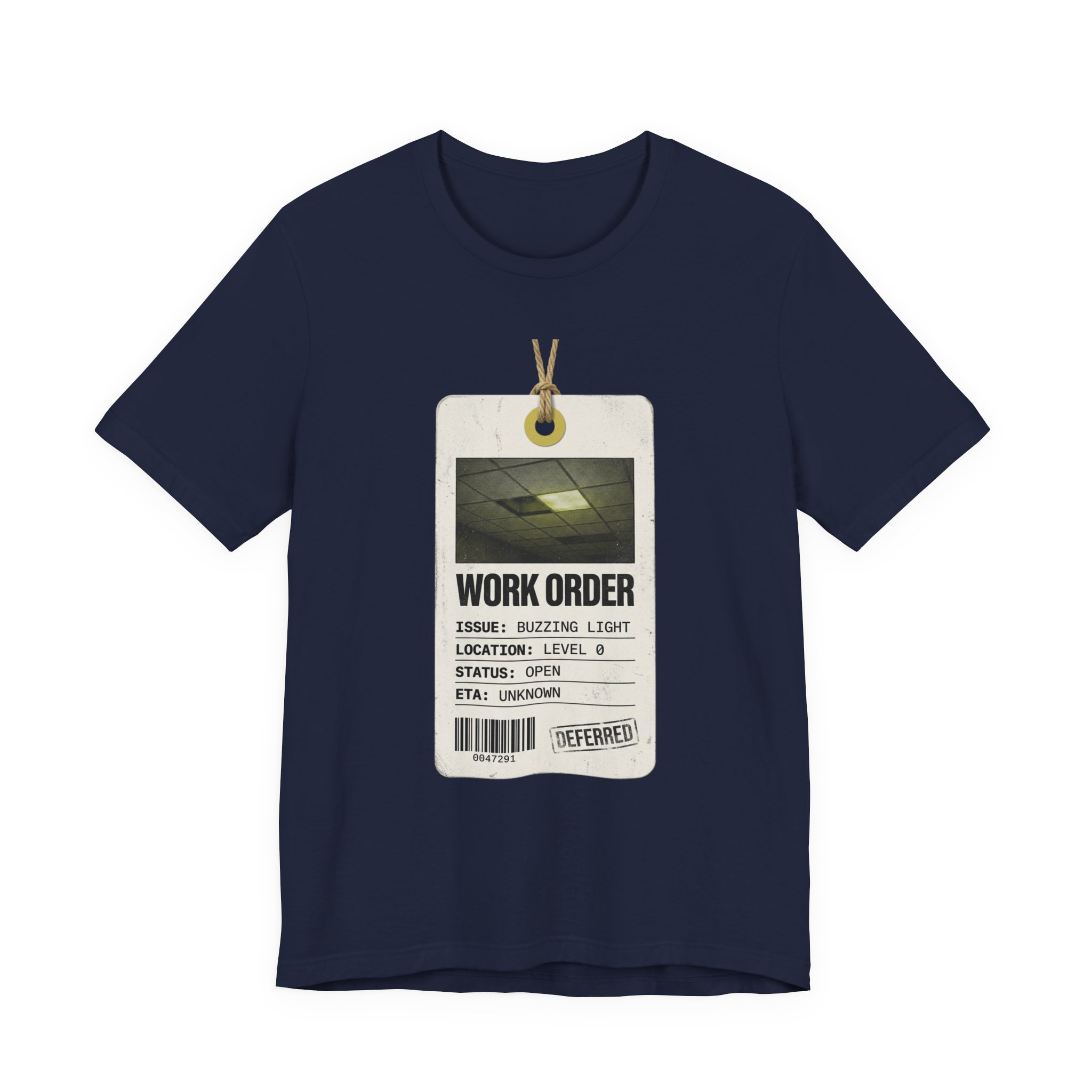 Backrooms Work Order Tee | Liminal Space, Analog Horror T-Shirt - Image 17