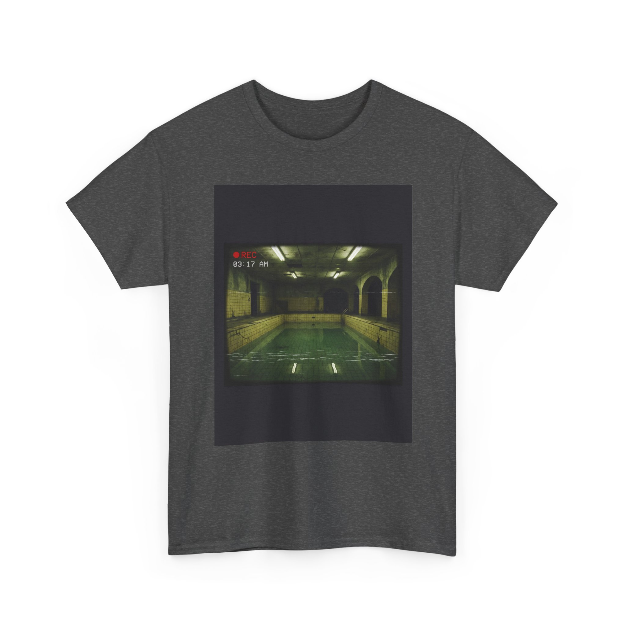 Pool Rooms Tee — Liminal Space Analog Horror Found-Footage Shirt - Image 15