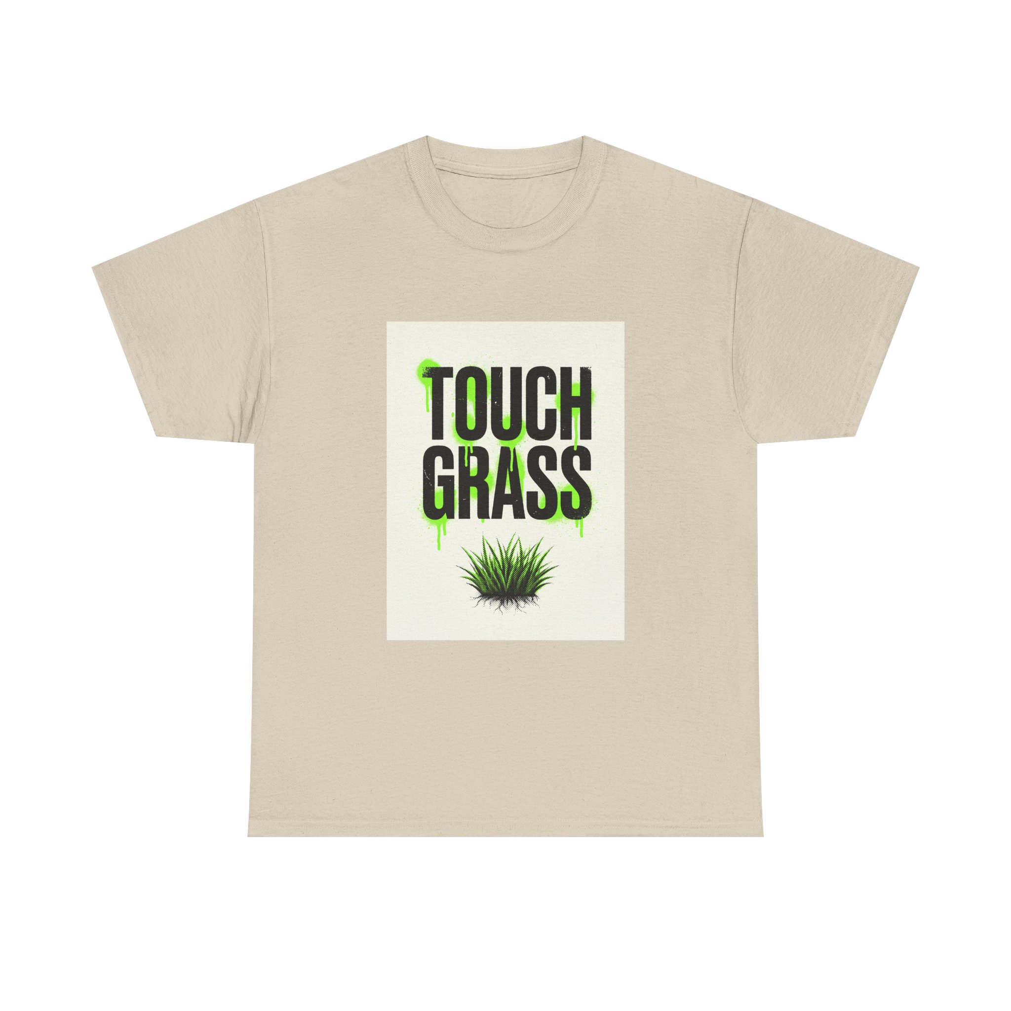 Touch Grass Tee — Funny Gen-Z Meme Ironic Streetwear Shirt - Image 13