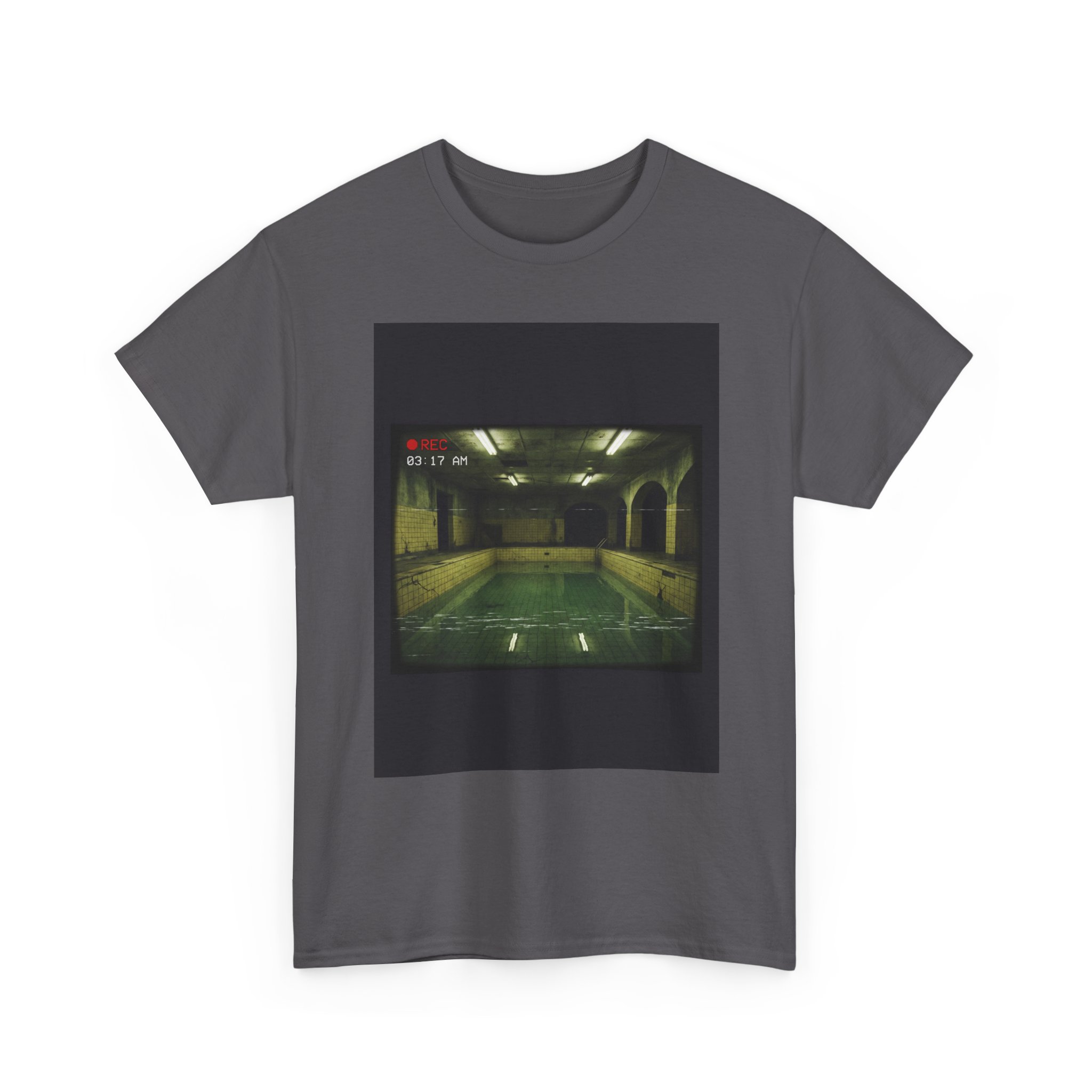 Pool Rooms Tee — Liminal Space Analog Horror Found-Footage Shirt - Image 19