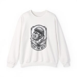 People Over Profit “Eat the Rich” Graphic Sweatshirt | Values-Led Statement