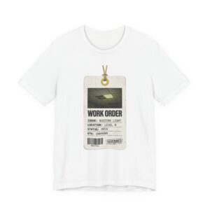 Backrooms Work Order Tee | Liminal Space, Analog Horror T-Shirt