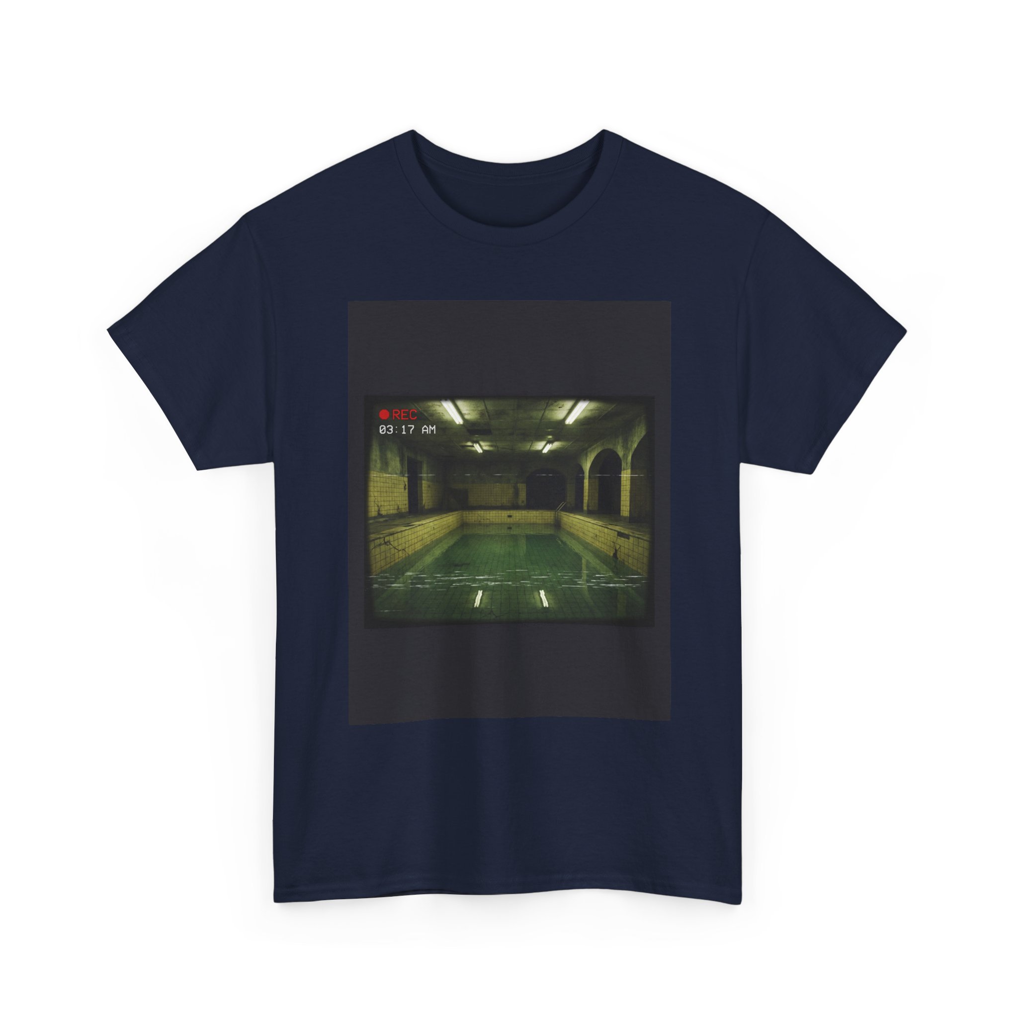 Pool Rooms Tee — Liminal Space Analog Horror Found-Footage Shirt - Image 23