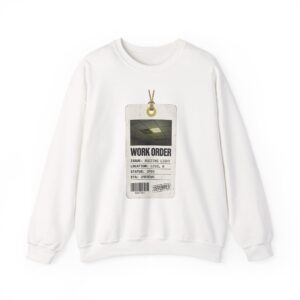 Work Order Liminal ID Badge Crewneck Sweatshirt | Backrooms, Liminal Space