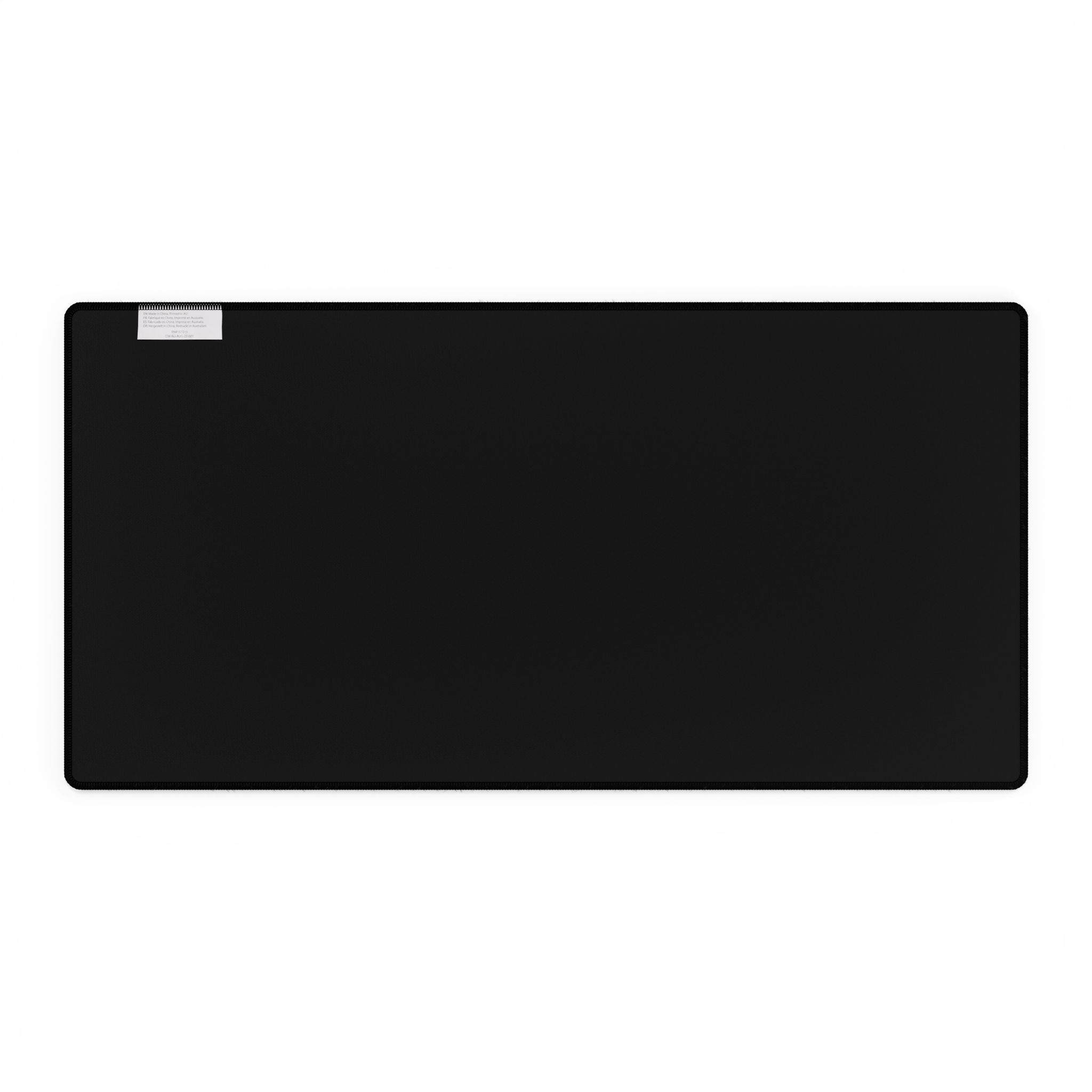 Minimal Planner Desk Mat — Large Brown & Black Extended Mouse Pad with Calendar Graphic - Image 4