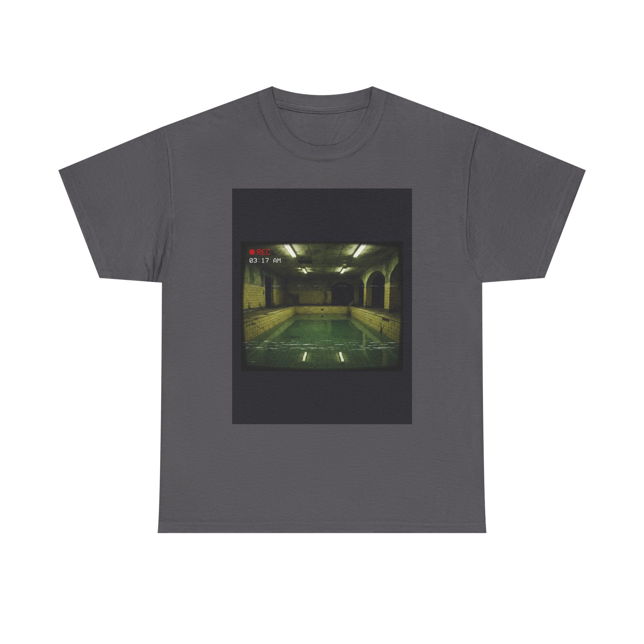 Pool Rooms Tee — Liminal Space Analog Horror Found-Footage Shirt - Image 17