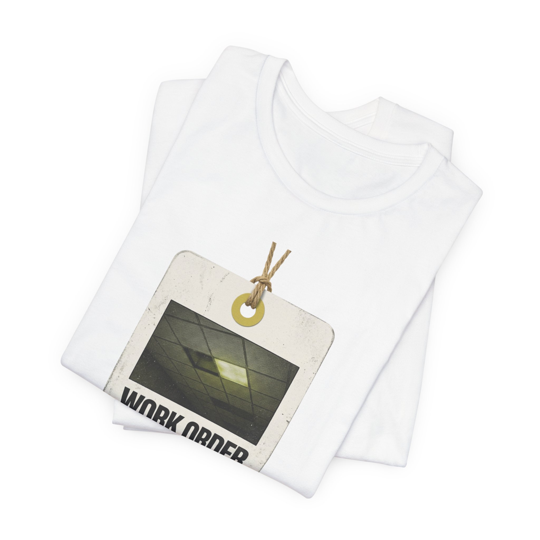 Backrooms Work Order Tee | Liminal Space, Analog Horror T-Shirt - Image 3