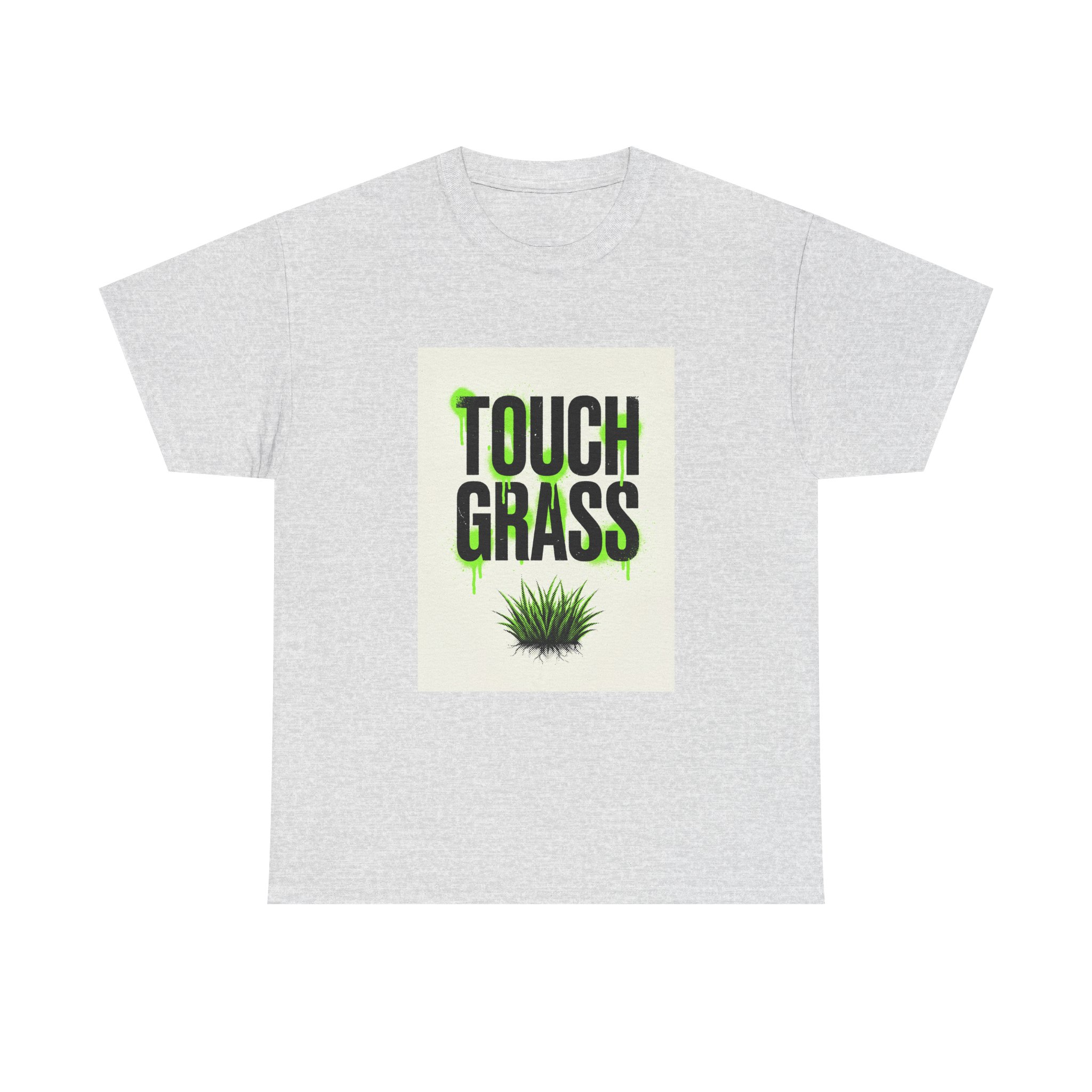 Touch Grass Tee — Funny Gen-Z Meme Ironic Streetwear Shirt - Image 5