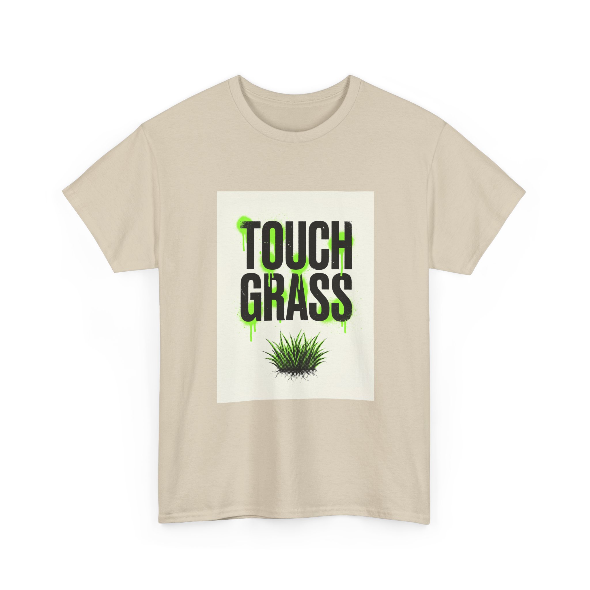 Touch Grass Tee — Funny Gen-Z Meme Ironic Streetwear Shirt - Image 15