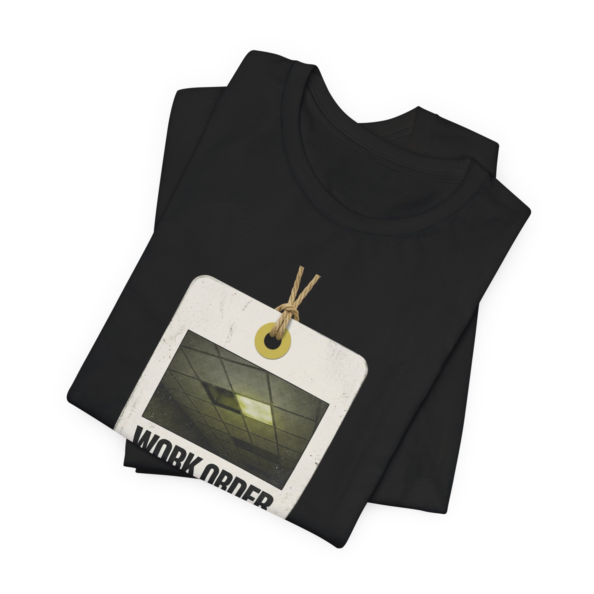 Backrooms Work Order Tee | Liminal Space, Analog Horror T-Shirt - Image 7