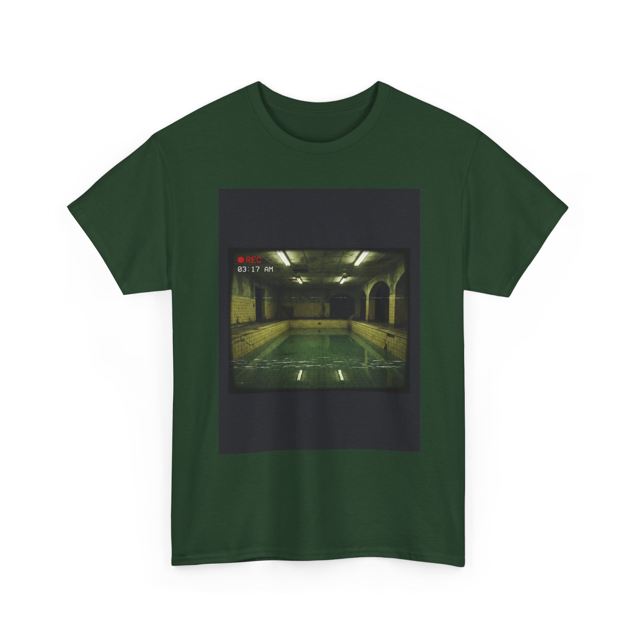 Pool Rooms Tee — Liminal Space Analog Horror Found-Footage Shirt - Image 11