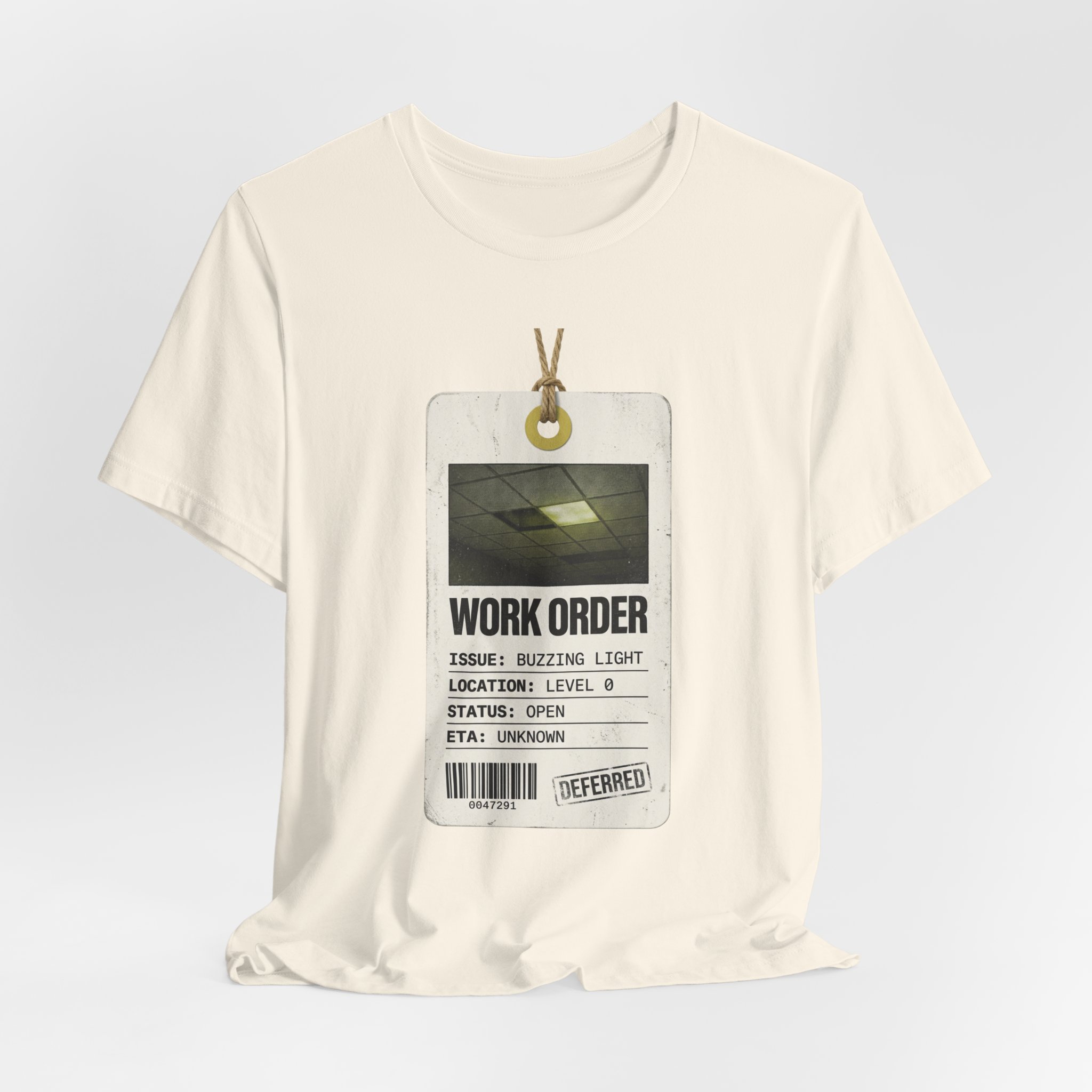 Backrooms Work Order Tee | Liminal Space, Analog Horror T-Shirt - Image 12