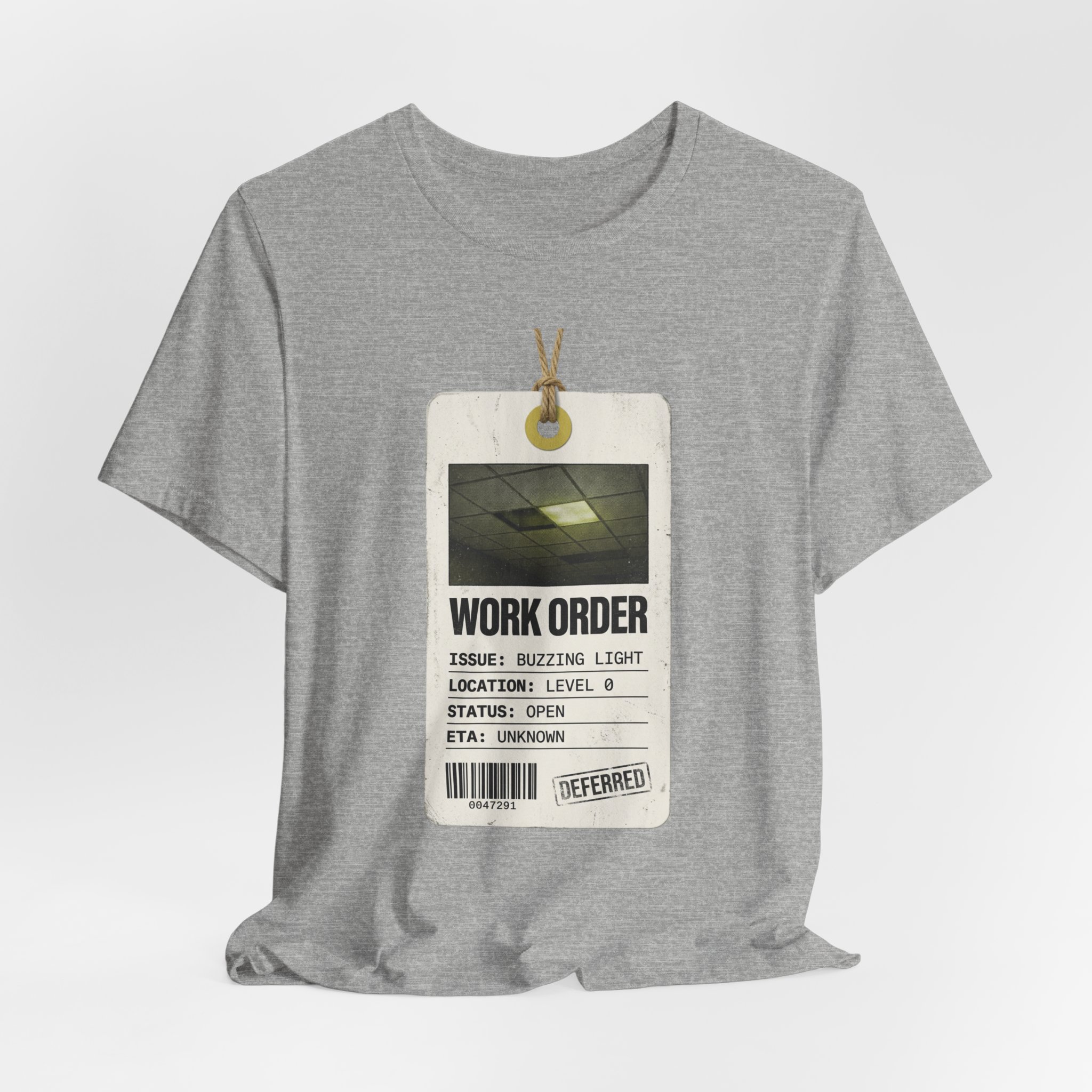Backrooms Work Order Tee | Liminal Space, Analog Horror T-Shirt - Image 16