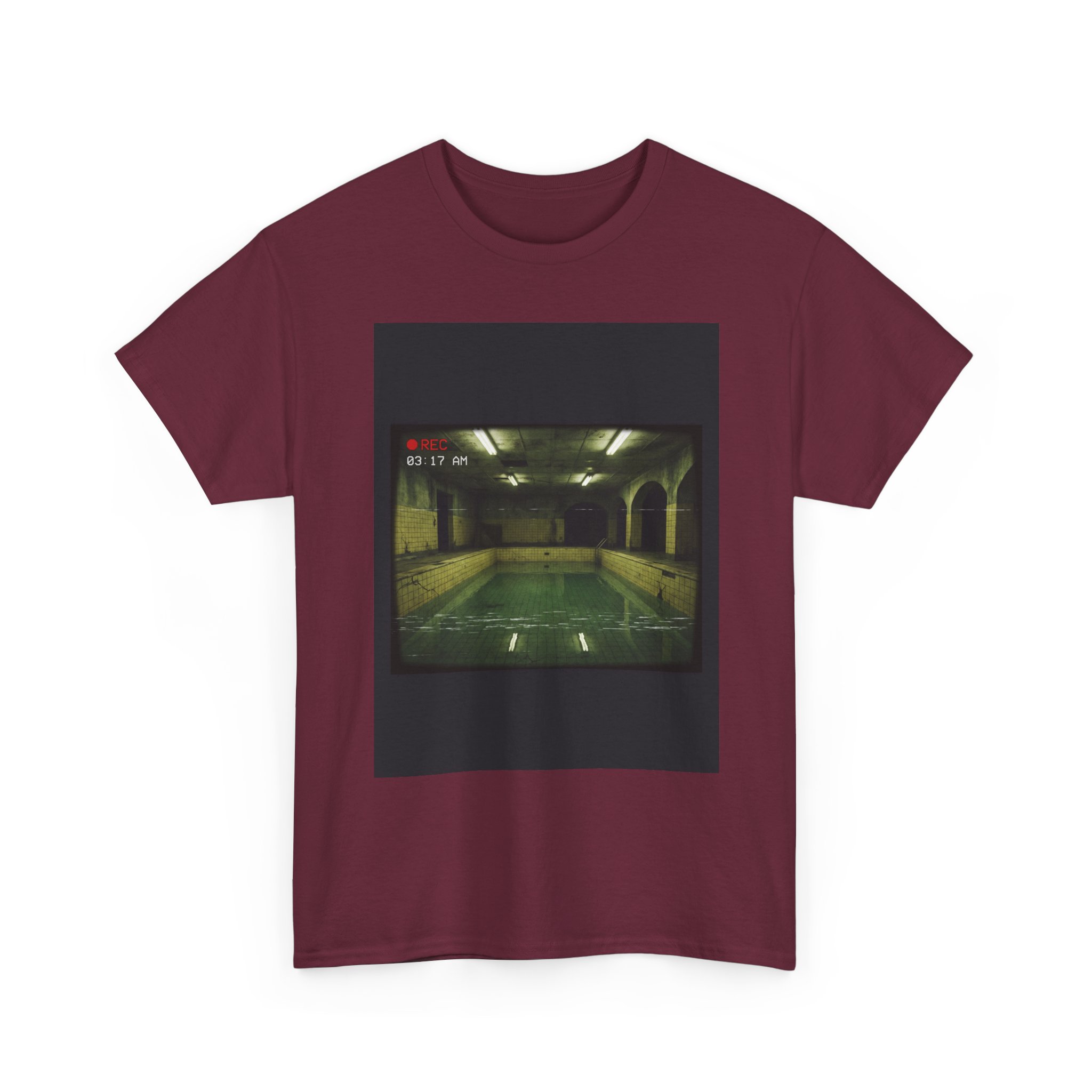 Pool Rooms Tee — Liminal Space Analog Horror Found-Footage Shirt - Image 7