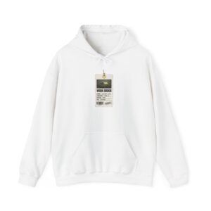 Work Order Badge Hoodie | Backrooms Liminal Space, Analog Horror Aesthetic