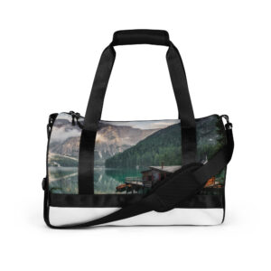 All-over print gym bag